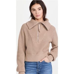 Varley Mentone Sweater - Camel / Taupe - Size XL